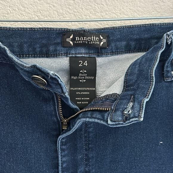 Nanette Lepore "Belle High-Rise Ankle Skinny" - Picture 5 of 13